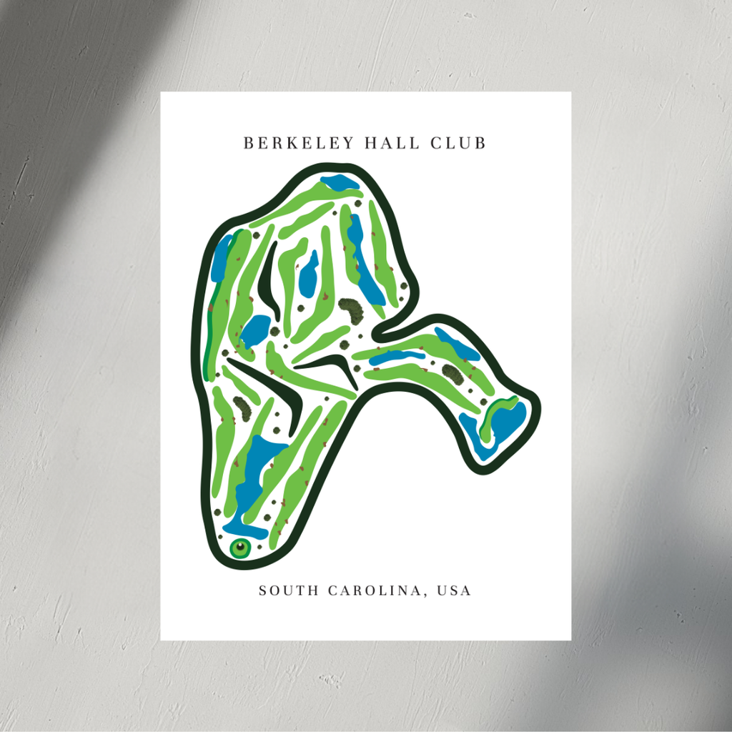 Berkeley Hall Club, Golf Course Prints, South Carolina