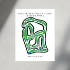 Coyote Run Golf Course, Leisure World Golf Course Print, Arizona