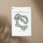 Turtle Bay Arnold Palmer Golf Course Golf Course Prints, Kahuku – Hawaii | Golf Course Print Towels | Golf Course Microfiber