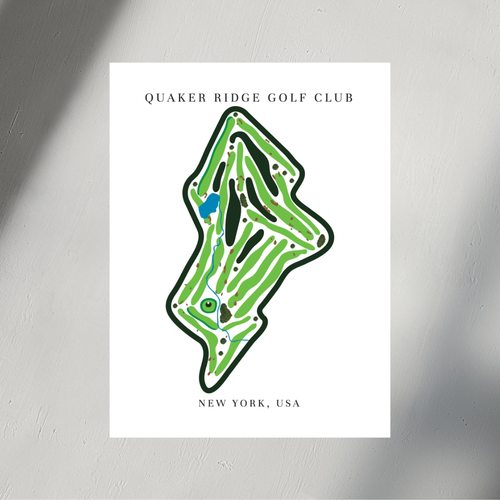 Quaker Ridge Golf Club Golf Course Canvas Print, New York