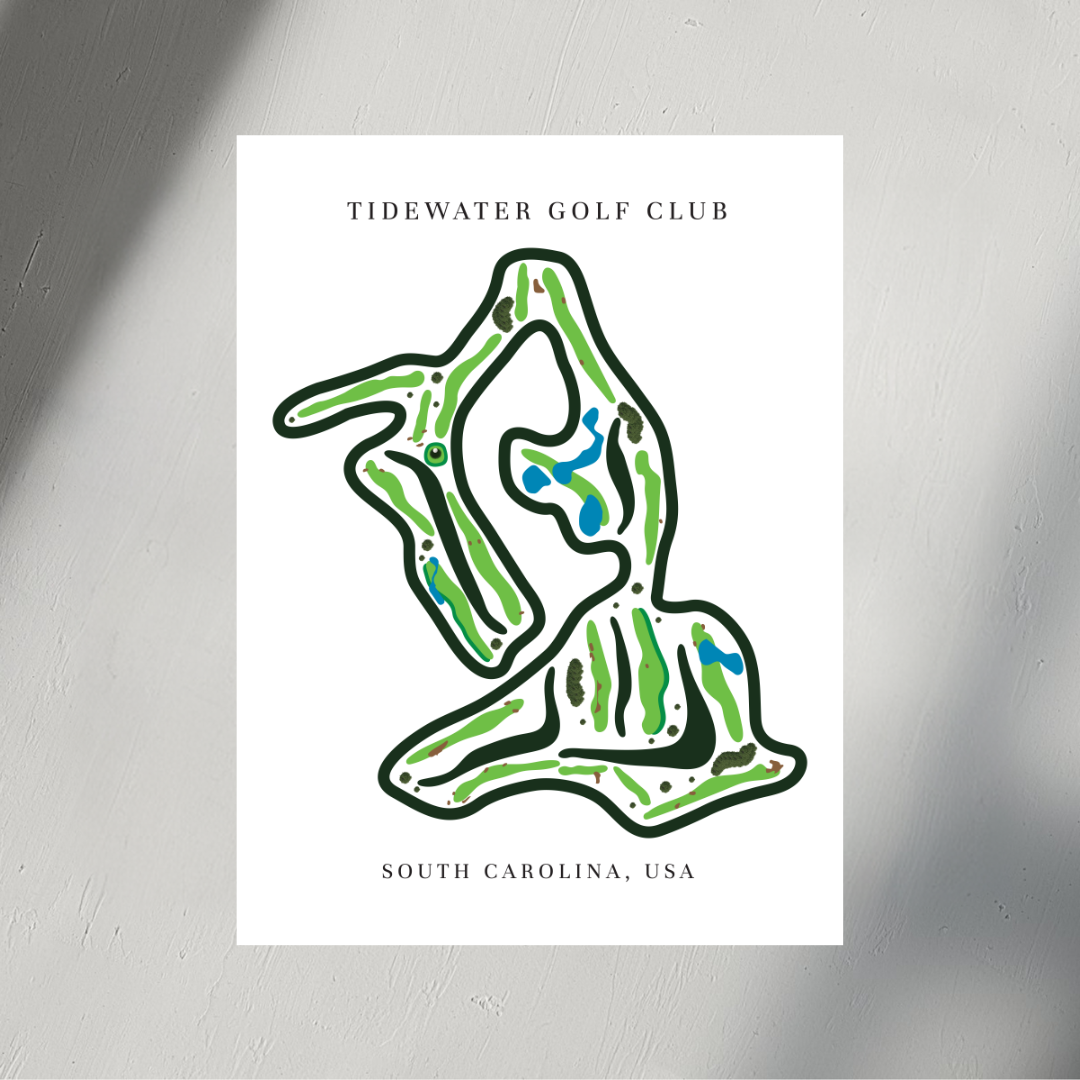 Tidewater Golf Club, Golf Course Prints, South Carolina