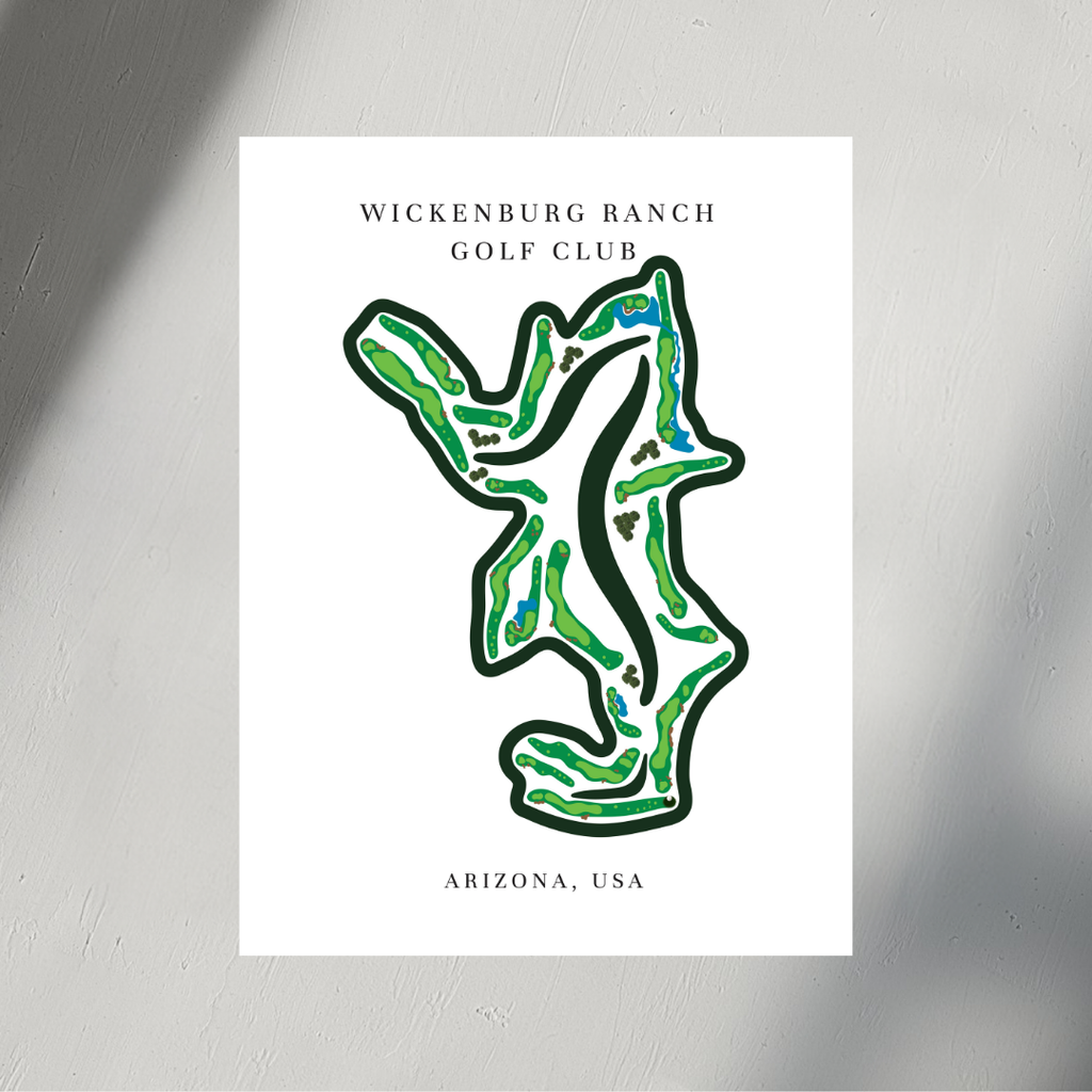 Wickenburg Ranch Golf Club, Golf Course Print, Arizona