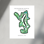 Wickenburg Ranch Golf Club, Golf Course Print, Arizona