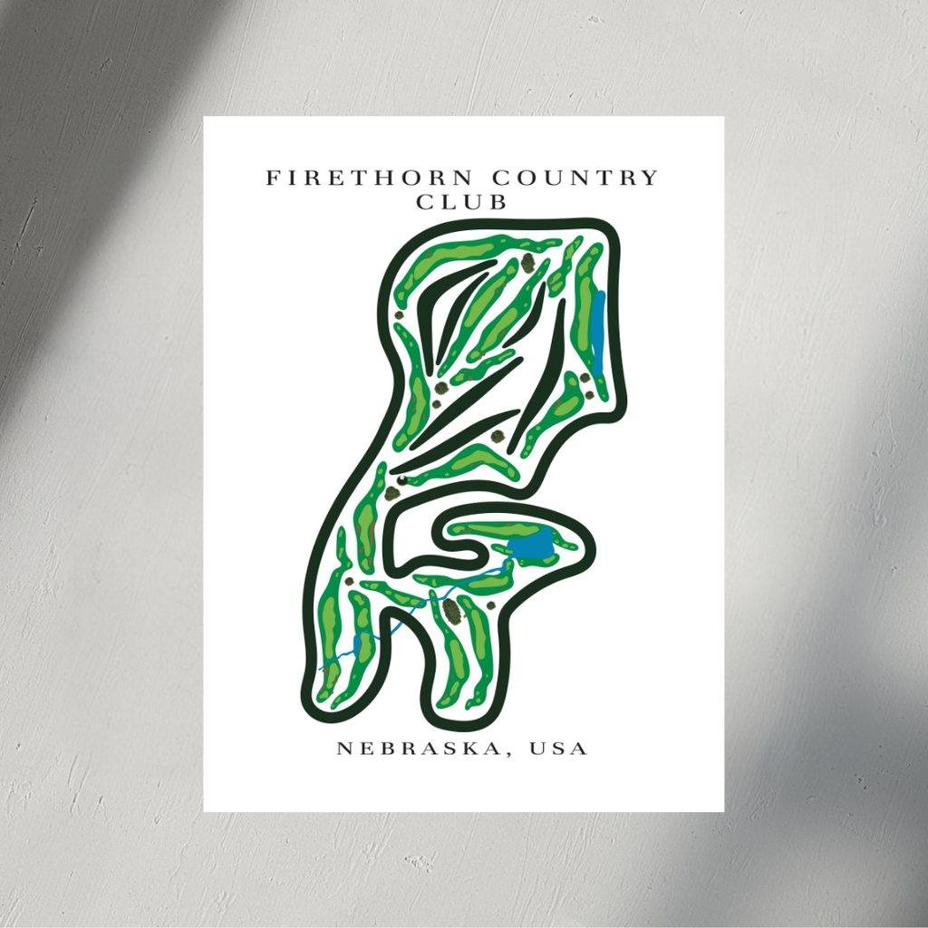Firethorn Country Club, Golf Course Prints, Nebraska