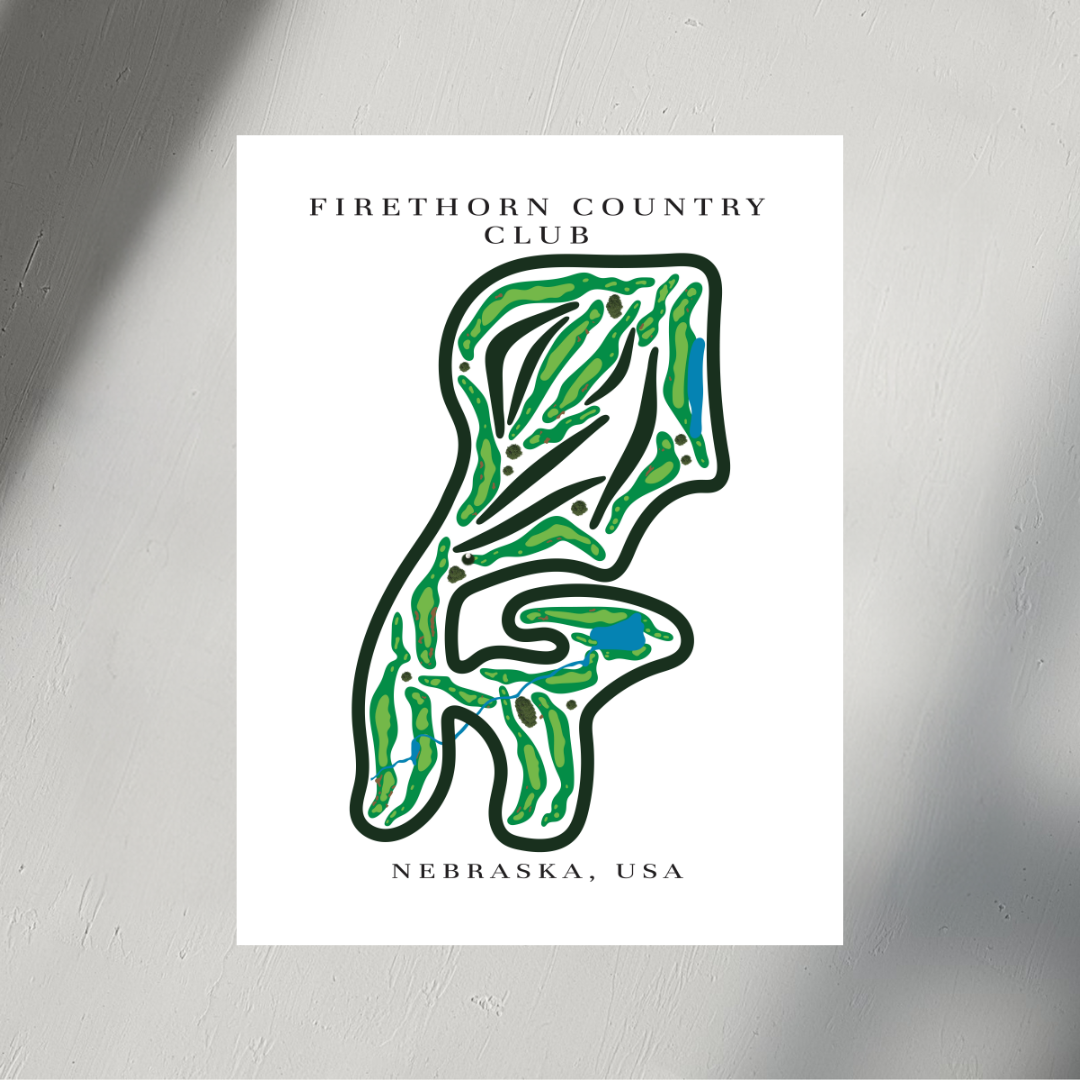 Firethorn Country Club, Golf Course Prints, Nebraska