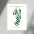 TPC San Antonio Oaks Course, Golf Course Prints, Texas