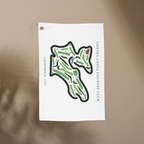 Contra Costa Country Club, Golf Course Print, California | Golf Course Print Towels | Golf Course Microfiber
