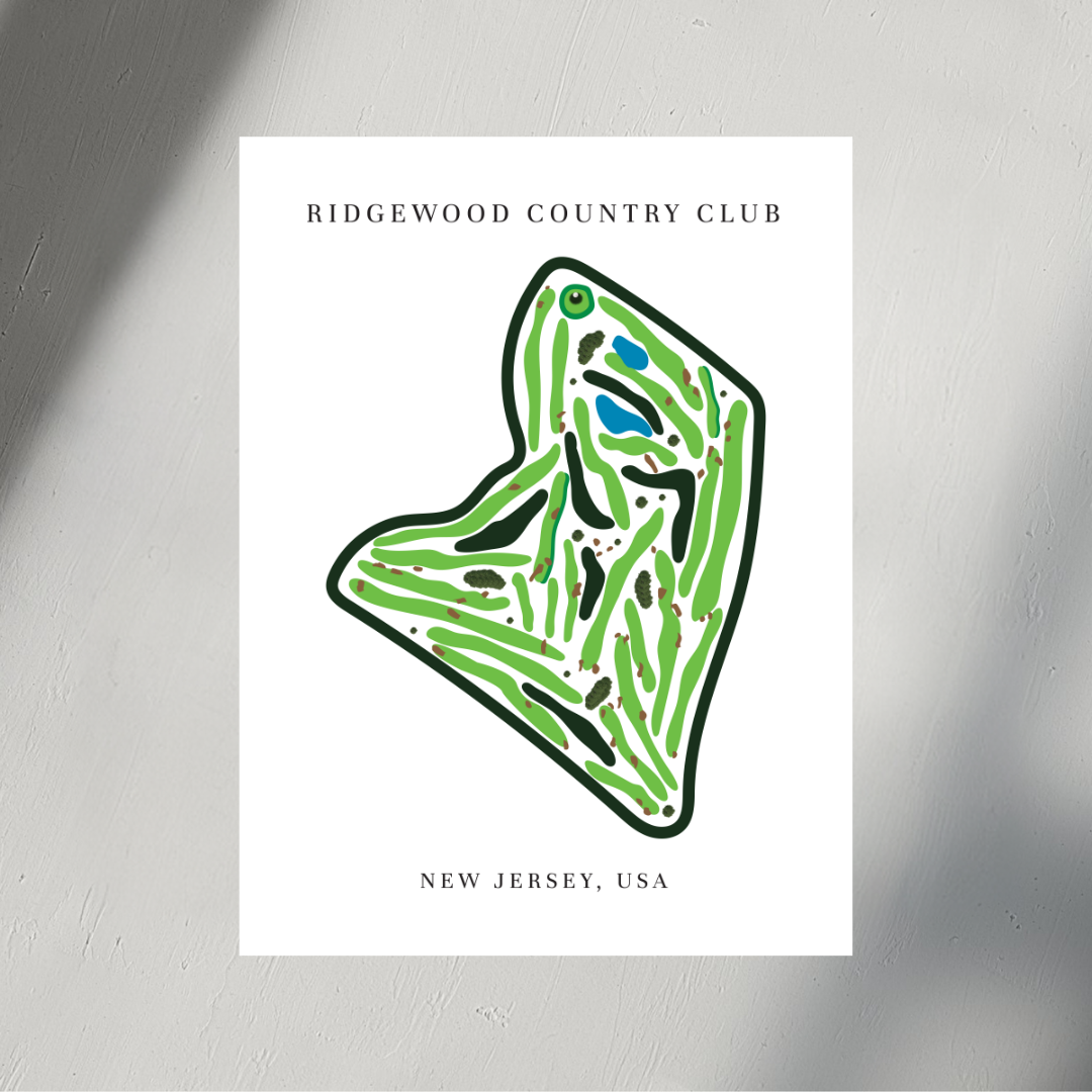 Ridgewood Country Club, Golf Course Prints, New Jersey