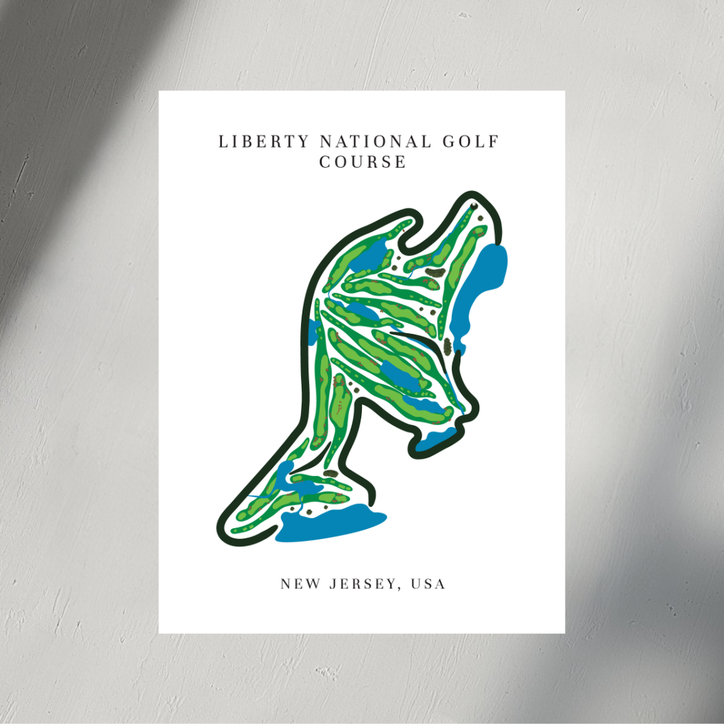 Liberty National Golf Course, Golf Course Prints, New Jersey