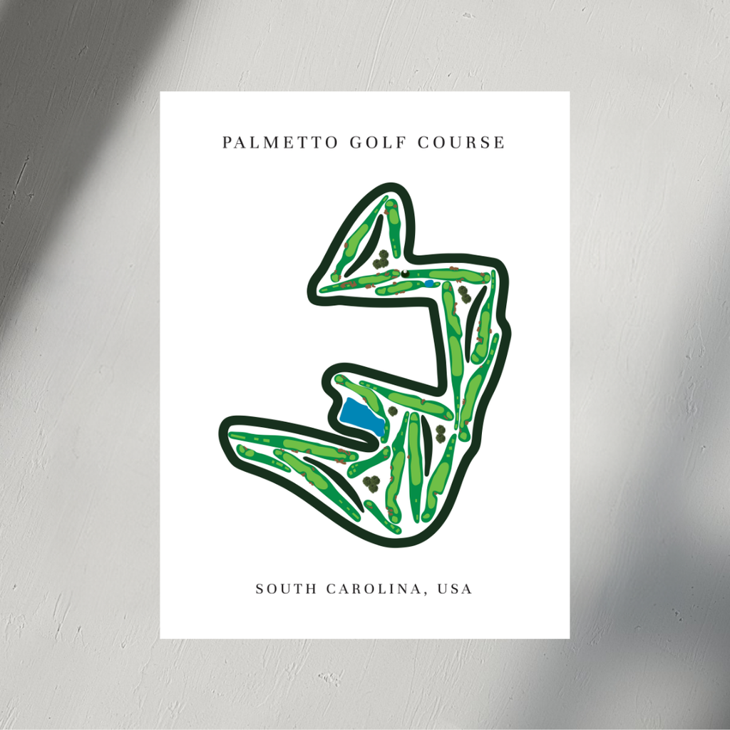 Palmetto Golf Course, Golf Course Prints, South Carolina