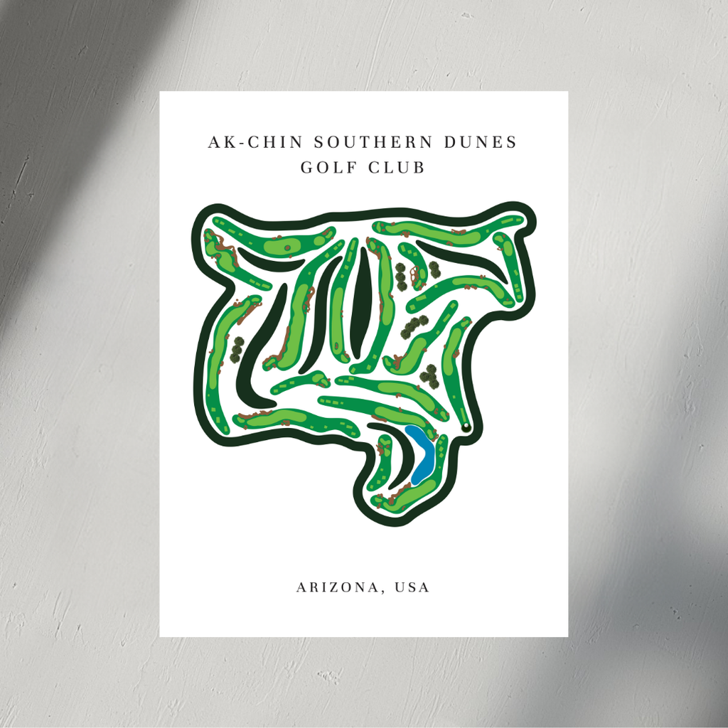 Ak-Chin Southern Dunes Golf Club Golf Course Print, Arizona