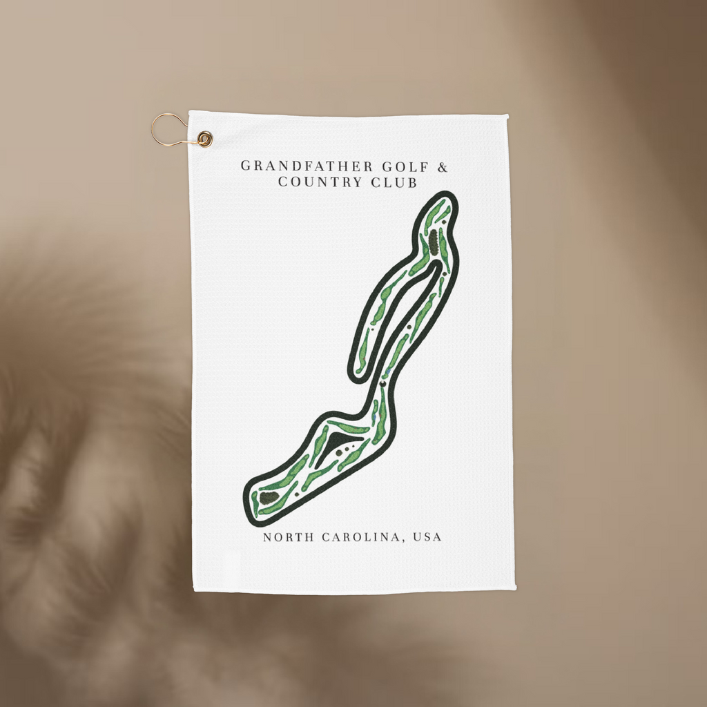 Grandfather Golf & Country Club, North Carolina | Golf Course Print Towels | Golf Course Microfiber