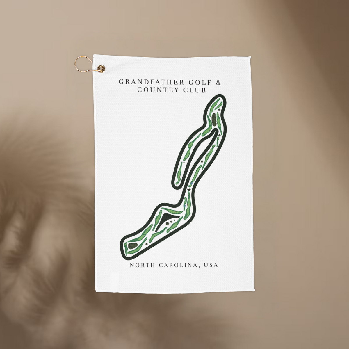 Grandfather Golf & Country Club, North Carolina | Golf Course Print Towels | Golf Course Microfiber