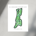 El Caballero Country Club, Golf Course Prints, California