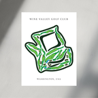 Wine Valley Golf Club, Golf Course Prints, Washington