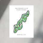 The Prairie Club Golf Club, Golf Course Print, Nebraska