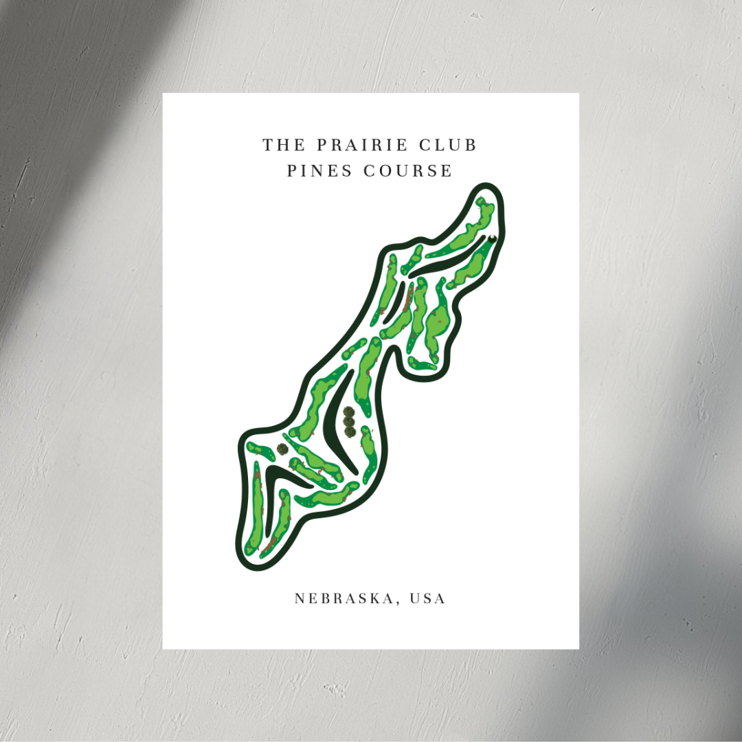The Prairie Club Golf Club, Golf Course Print, Nebraska
