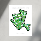 Hillcrest Country Club, Golf Course Prints, California