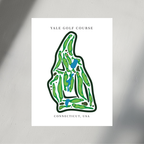Yale, Golf Club, Golf Course Print, Connecticut