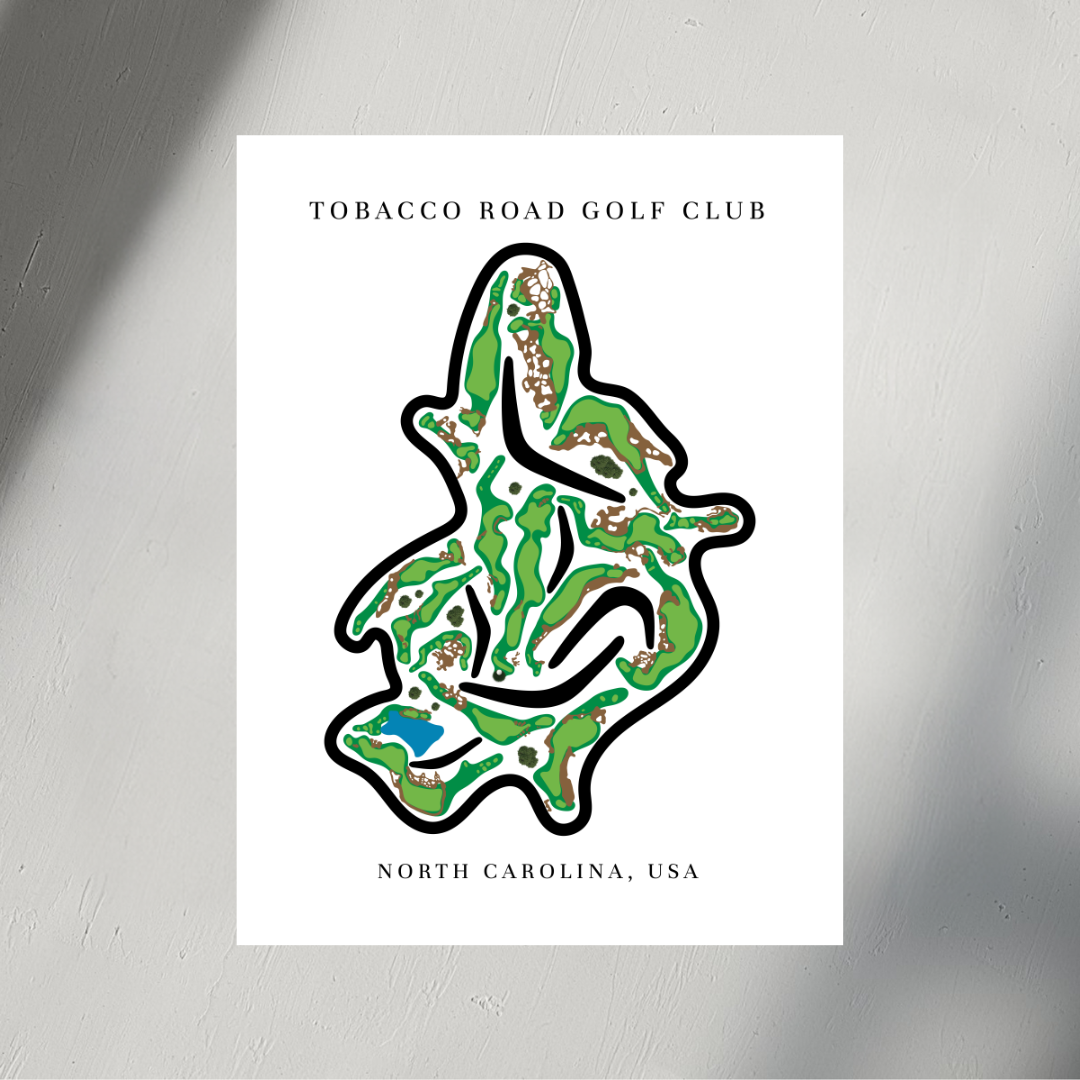 Tobacco Road Golf Club, Golf Course Print, North Carolina
