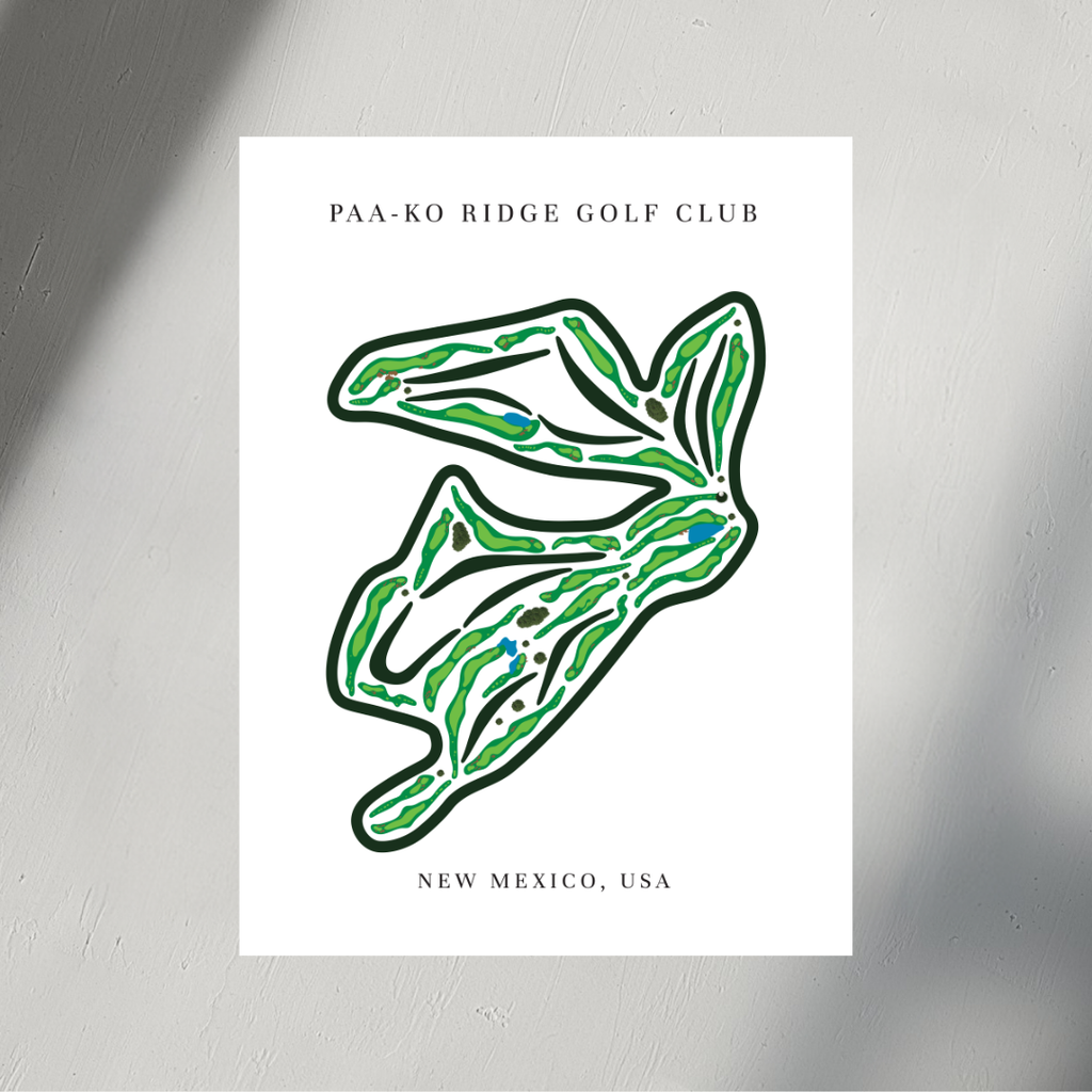 Paa-Ko Ridge Golf Club, New Golf Course Prints, Mexico