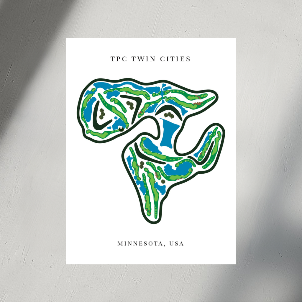 TPC Twin Cities, Golf Course Print, Minnesota