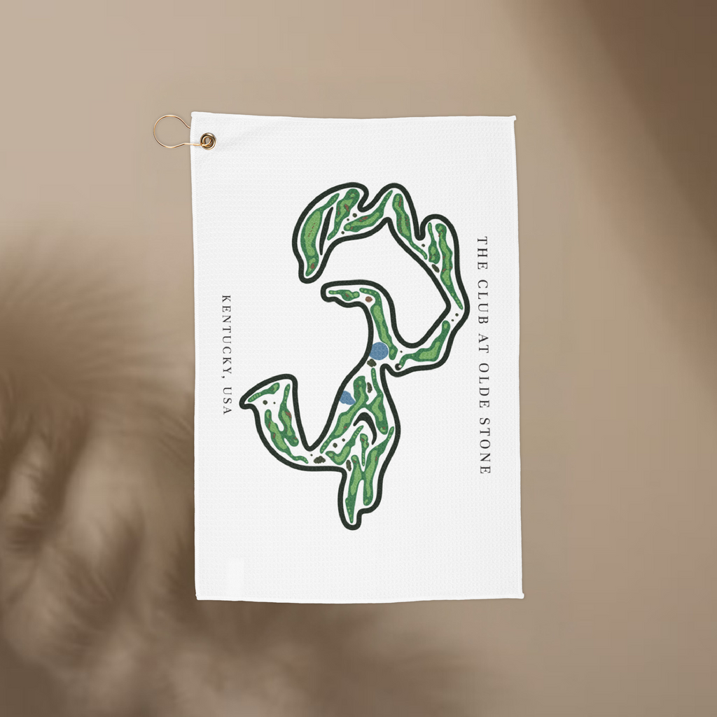 The Club at Olde Stone, Kentucky | Golf Course Print Towels | Golf Course Microfiber