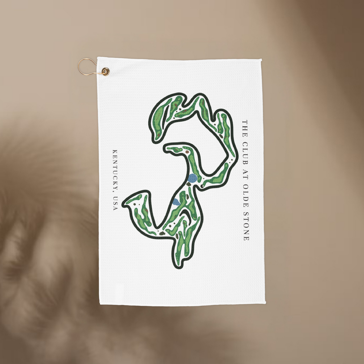 The Club at Olde Stone, Kentucky | Golf Course Print Towels | Golf Course Microfiber