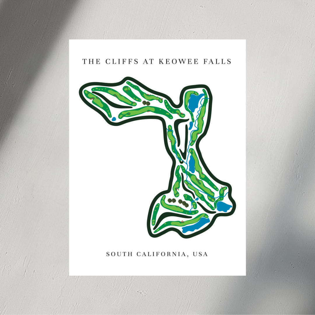 The Cliffs At Keowee Falls, Golf Course Prints, South Carolina