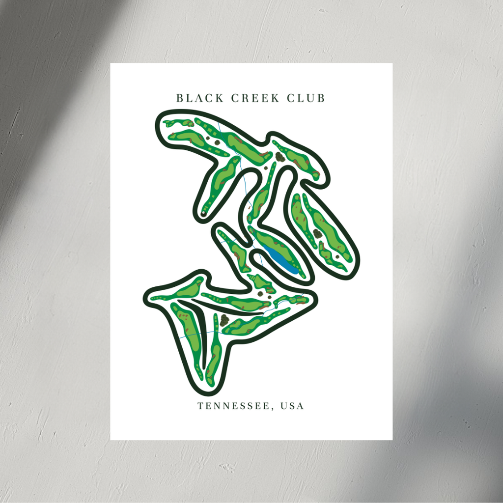Black Creek Club, Golf Course Prints, Tennessee
