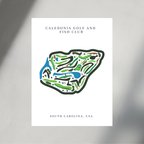 Caledonia Golf and Fish Club, Golf Course Prints, South Carolina