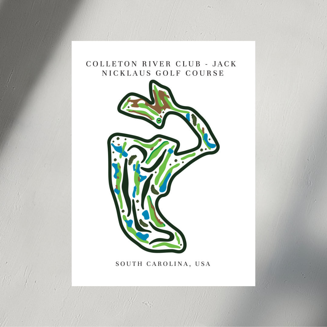 Colleton River Club- Jack Nicklaus Golf Club, Golf Course Print, South Carolina