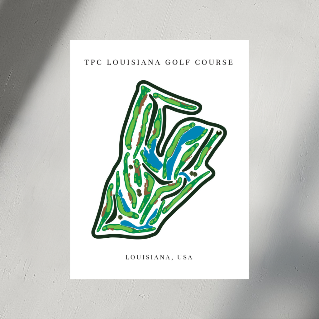 TPC Louisiana Golf Club, Golf Course Print, Louisiana
