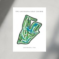 TPC Louisiana Golf Club, Golf Course Print, Louisiana