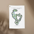 Slammer and Squire Golf Course Print, Florida | Golf Course Print Towels | Golf Course Microfiber