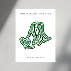 Twin Warriors Golf Club, Golf Course Canvas Print, New Mexico