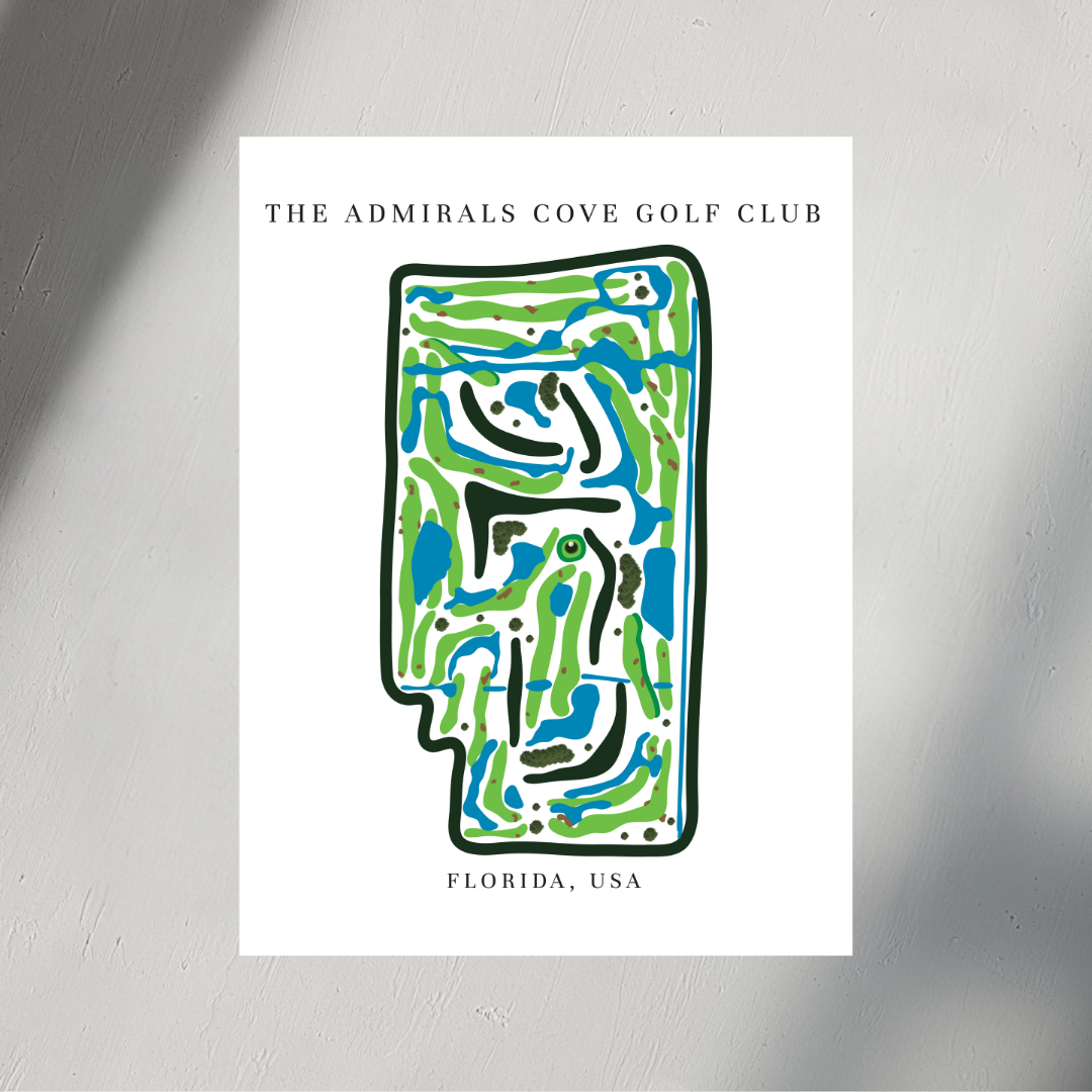 The Admirals Cove Golf Club, Golf Course Prints, Florida