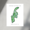 Newport Country Club, Golf Course Prints, Rhode Island
