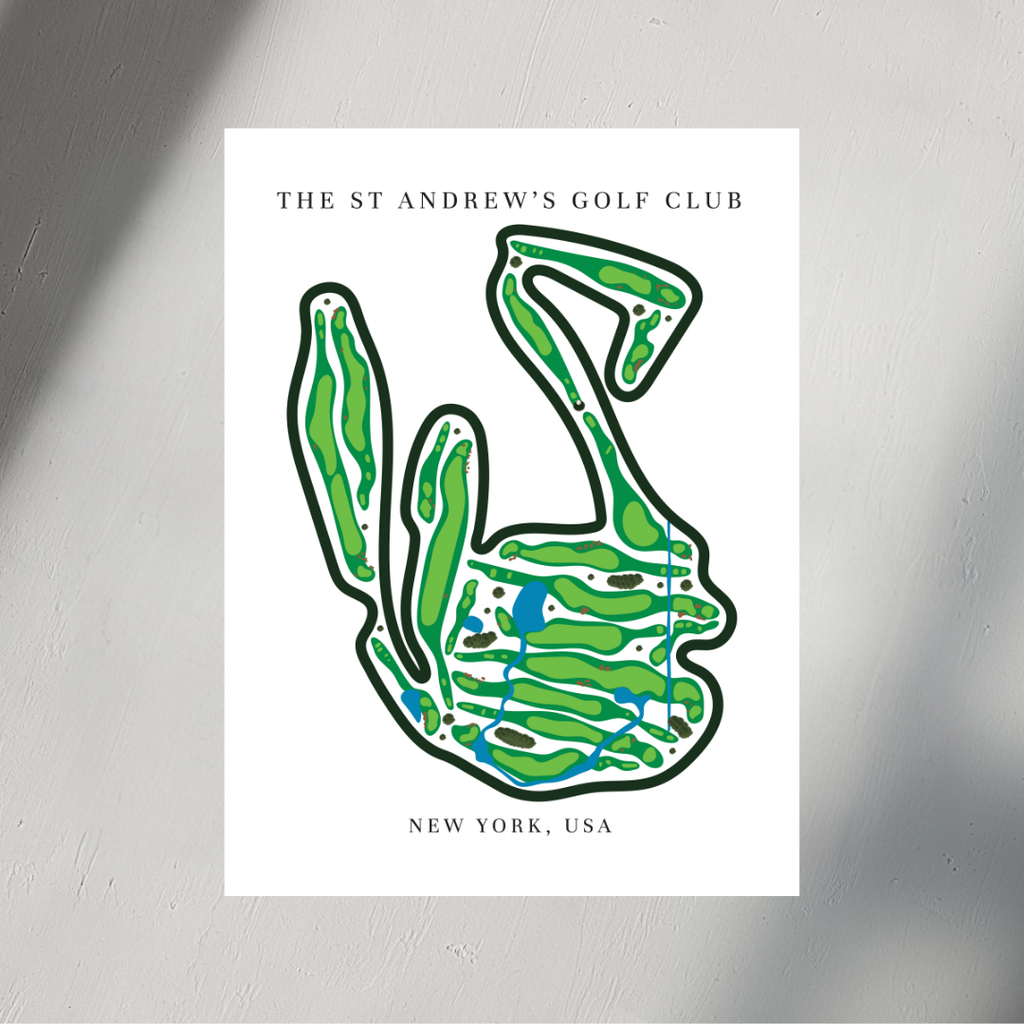 The Saint Andrews Golf Club, Golf Course Canvas Print, New York
