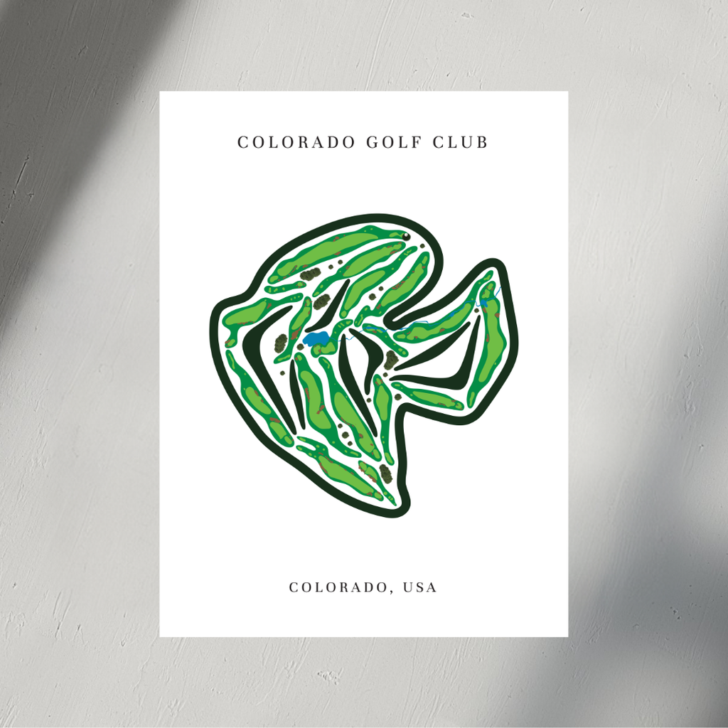 Colorado Golf Club, Golf Course Prints, Colorado