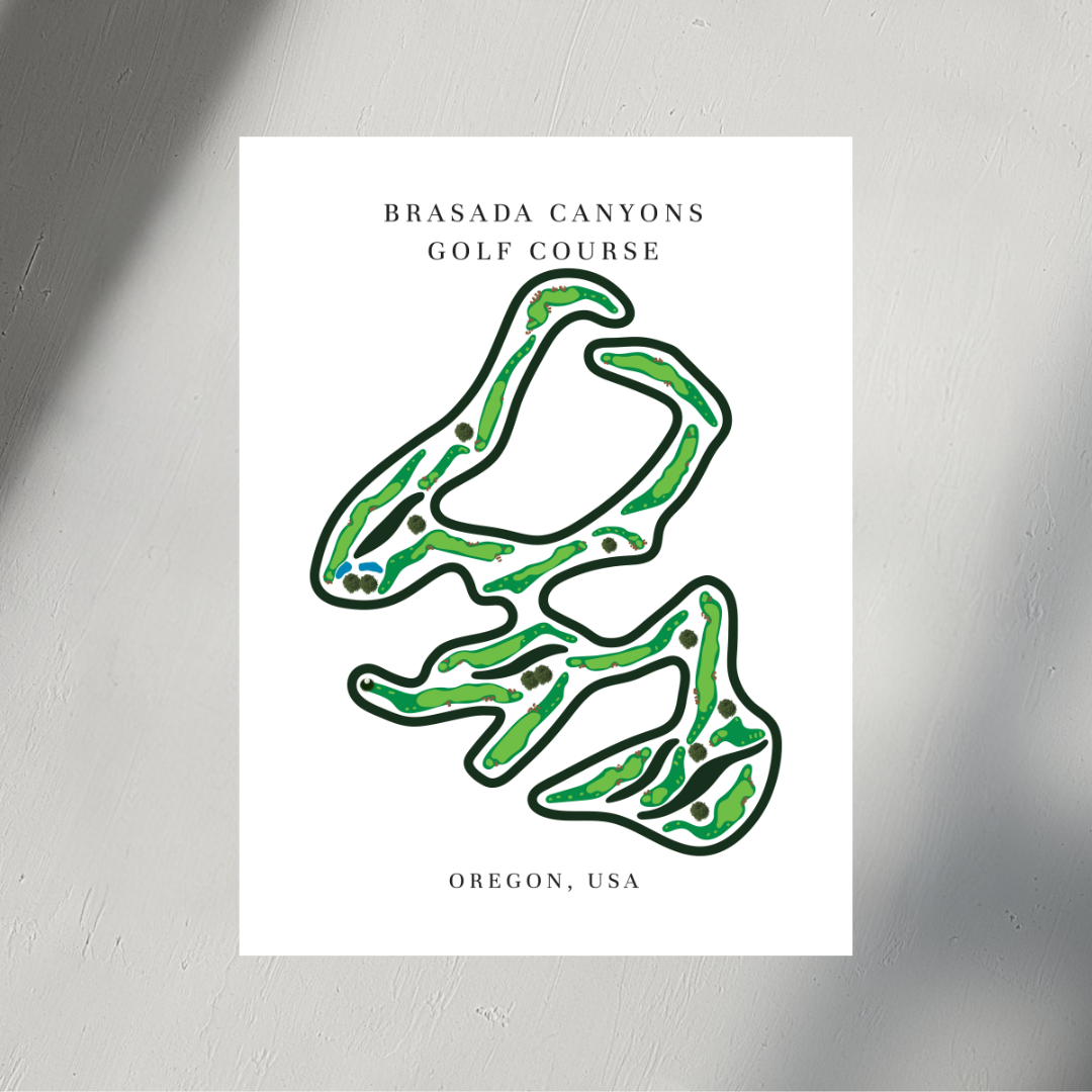 Brasada Canyons, Golf Course Prints, Oregon