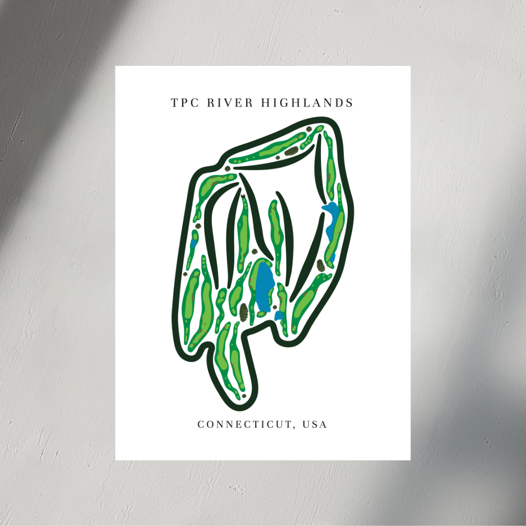 TPC River Highlands, Golf Course Prints, Connecticut
