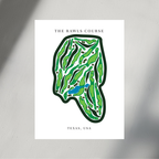 The Rawls Course, Golf Course Prints, Texas