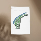 Trysting Tree Golf Club, Oregon  | Golf Course Print Towels | Golf Course Microfiber