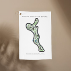 Hound Ears Club Golf Course Prints, North Carolina | Golf Course Print Towels | Golf Course Microfiber