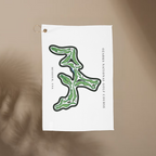 Ozarks National Golf Course, Missouri   | Golf Course Print Towels | Golf Course Microfiber
