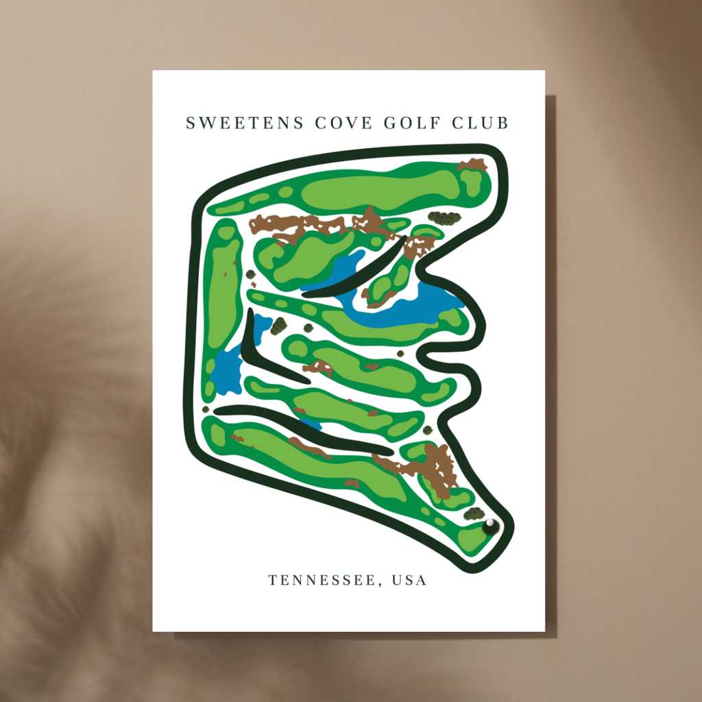 Sweetens Cove Golf Club, Golf Course Prints, Tennessee