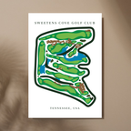 Sweetens Cove Golf Club, Golf Course Prints, Tennessee