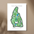 Yale, Golf Club, Golf Course Print, Connecticut