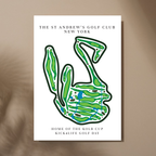 The Saint Andrews Golf Club, Golf Course Prints, New York